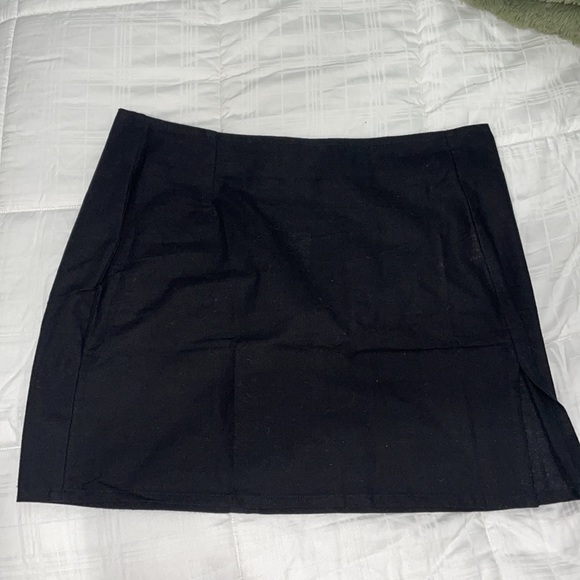 Princess Polly Motel Sheny Mini Skirt Back - Picture 3 of 4